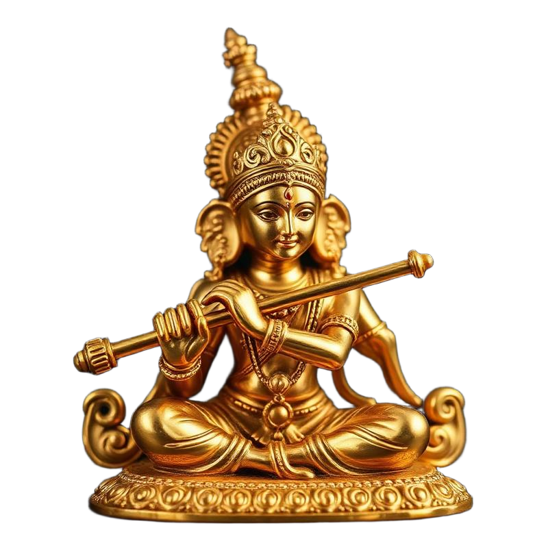 Ganesha Brass Idol